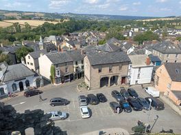 View from the top of the castle