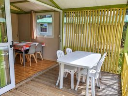 Terrace with dining area