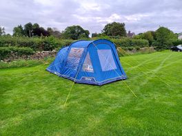 Plenty of space to pitch up your tent.