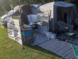 Spacious pitches