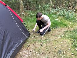 Making camp