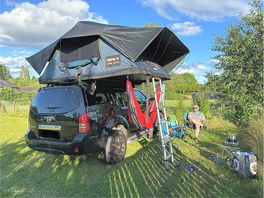 Tent box set up