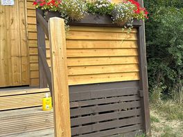 Bathroom hut