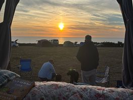 Stunning sun set
