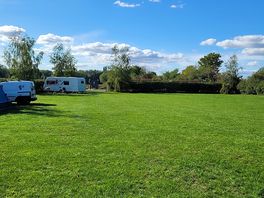 View of the site on a beautiful sunny september day.