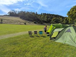 The camping field