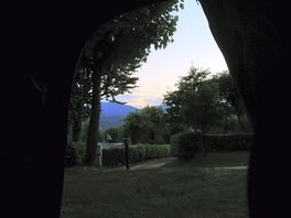 Vista dalla piazzola