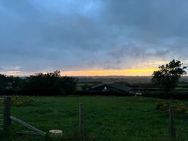 The view from our tent, just wonderful