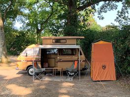 The shade of the trees was most welcome in the hot weather!