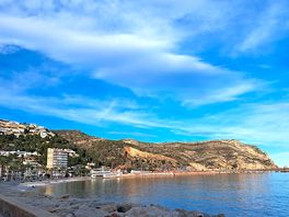 View of the port area