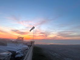 Sunset on the beach
