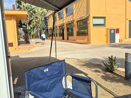 Pitch 59 next to shower blocks ,shop and bar