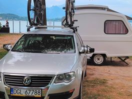 Widok z campingu.