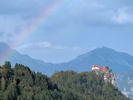 Blick zur burg