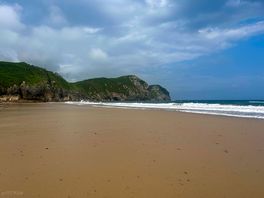 The beach