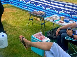 Momento de churrasco