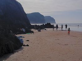 Playa vidiago, un paraiso