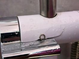 Broken shower