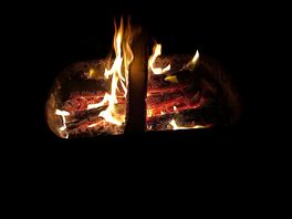 Fire pit hired from site and cooked some great steaks.