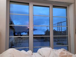 Questa è la vista dal letto dove si alloggia ,impagabile