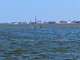 Vue du camping sur venise