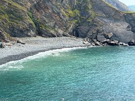 Hartland quay - beautiful spot and even has a pub at the bottom. people were swimming there.