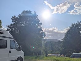 View from our pitch