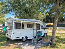Schöner schattiger platz
