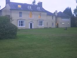 Part of the largest field in the grounds of the house
