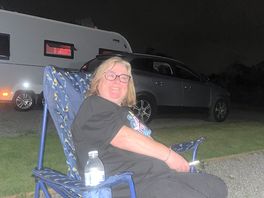 Evening at bosworth caravan park