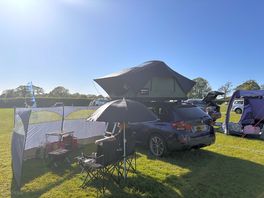 Tent box set up