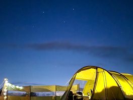 Clear skies at night