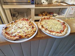 Pizza with the rugby!