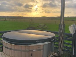 Hot tub with a view