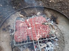 Nothing better than cooking on a open fire