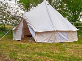 Bell tent pitch