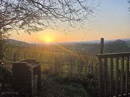 Sunset from the room. set about 7pm in april