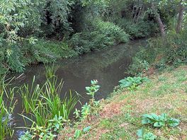 River cam, runs alongside the campsite