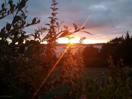 Super couché de soleil