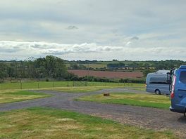 Spacious pitches with great views.