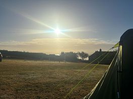 Sunrise from the tent
