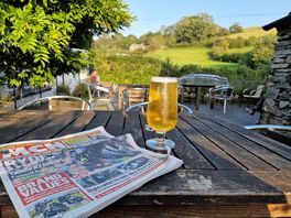 The blacksmith pub is close by and very friendly.