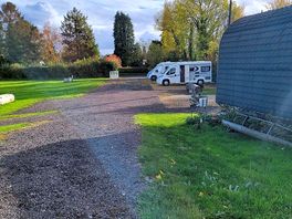 View of the hard standing