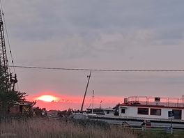 Beautiful sunset over point clear