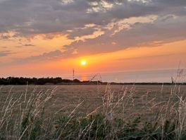 Sunset from the campsite.