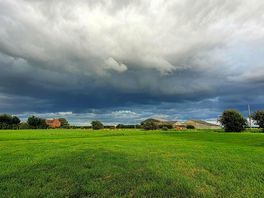 Stormy skies