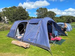 Our spacious pitch