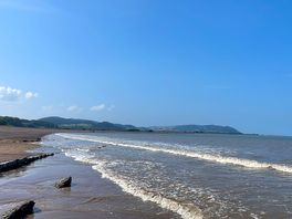 Blue anchor beach