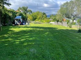 Parking for campervans on grass