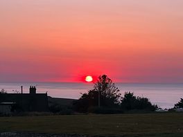 Sunset - garth view